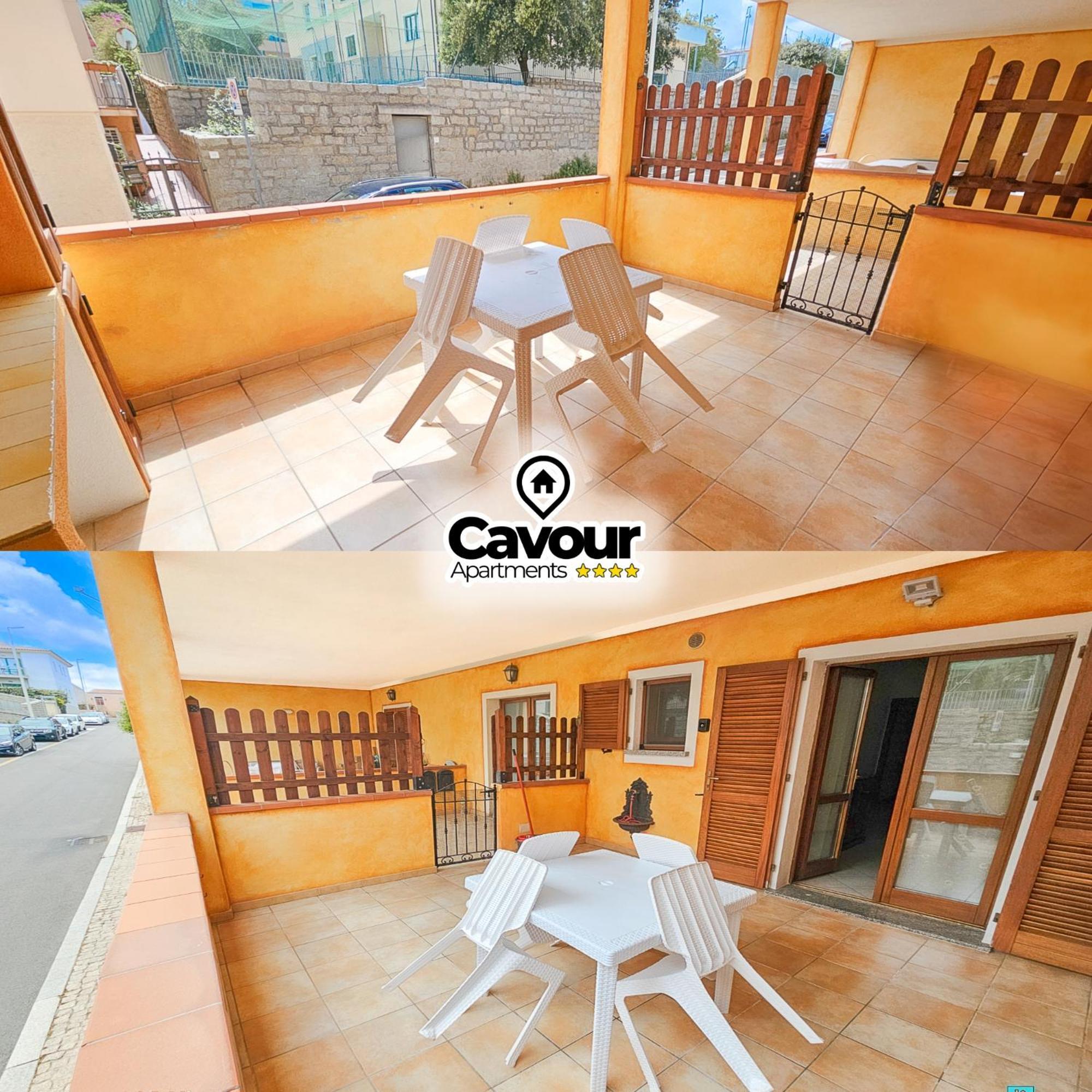 Cavour Apartment - Palau Center - Terrace Ngoại thất bức ảnh